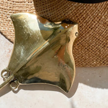 Load image into Gallery viewer, Large Ray Hook - Brushed Gold