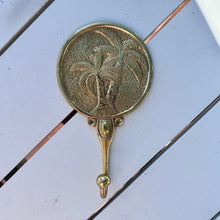 Load image into Gallery viewer, Medium Double Palm Hook - Brushed Gold - Coral and Brass