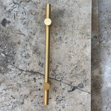Load image into Gallery viewer, Lennox Handle - Satin Brass - Coral and Brass