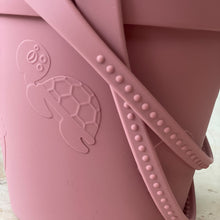 Load image into Gallery viewer, Sand and Sea Silicone Beach Bucket Set - Pastel Pink - Coral and Brass