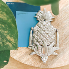 Load image into Gallery viewer, Pineapple Door Knocker - Chrome