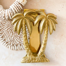 Load image into Gallery viewer, Twin Palms Door Knocker - Brushed Gold