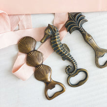 Load image into Gallery viewer, Classic 3 Tier Sea Shell Bottle Opener - Brass