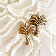 Load image into Gallery viewer, Palm Tree Drawer Pull - Brass