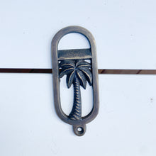 Load image into Gallery viewer, Keychain Palm Tree Brass Bottle Openers - Brass