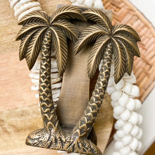 Load image into Gallery viewer, Twin Palms Door Knocker - Brass