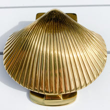 Load image into Gallery viewer, Cockle Shell Door Knocker- Brushed Gold