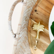 Load image into Gallery viewer, Small Palm Tree Hook - Brushed Gold