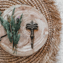 Load image into Gallery viewer, Small Palm Tree Hook - Brass