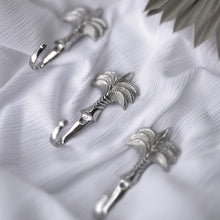 Load image into Gallery viewer, Small Palm Tree Hook - Chrome