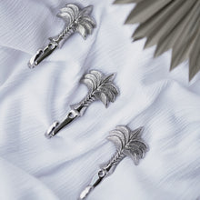 Load image into Gallery viewer, Small Palm Tree Hook - Chrome