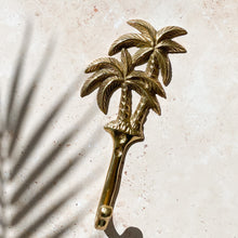 Load image into Gallery viewer, Medium Twin Palms Hook - Brushed Gold