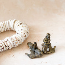 Load image into Gallery viewer, Set of 2 Mermaid Pulls - Brass
