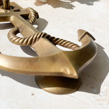 Load image into Gallery viewer, Anchor Door Knocker - Brass
