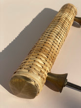 Load image into Gallery viewer, Sunny Rattan Handle - Brass