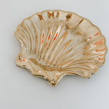 Load image into Gallery viewer, Scalloped Shell Trinket Dish- Brushed Gold