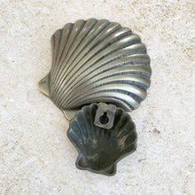 Load image into Gallery viewer, Heirloom Brass Shells - Wall Decor - Coral and Brass
