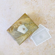 Load image into Gallery viewer, Wooden Playing Cards Box
