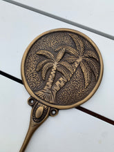 Load image into Gallery viewer, Medium Double Palm Hook - Brass - Coral and Brass
