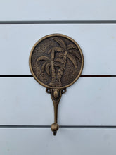 Load image into Gallery viewer, Medium Double Palm Hook - Brass - Coral and Brass
