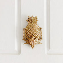 Load image into Gallery viewer, Pineapple Door Knocker - Brushed Gold

