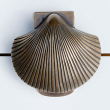 Load image into Gallery viewer, Cockle Shell Door Knocker- Brass
