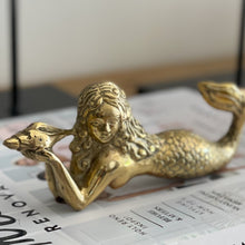 Load image into Gallery viewer, Tabletop Mermaid - Brushed Gold
