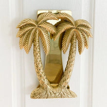 Load image into Gallery viewer, Twin Palms Door Knocker - Brushed Gold
