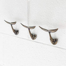 Load image into Gallery viewer, Whale Tail Hook - Brass

