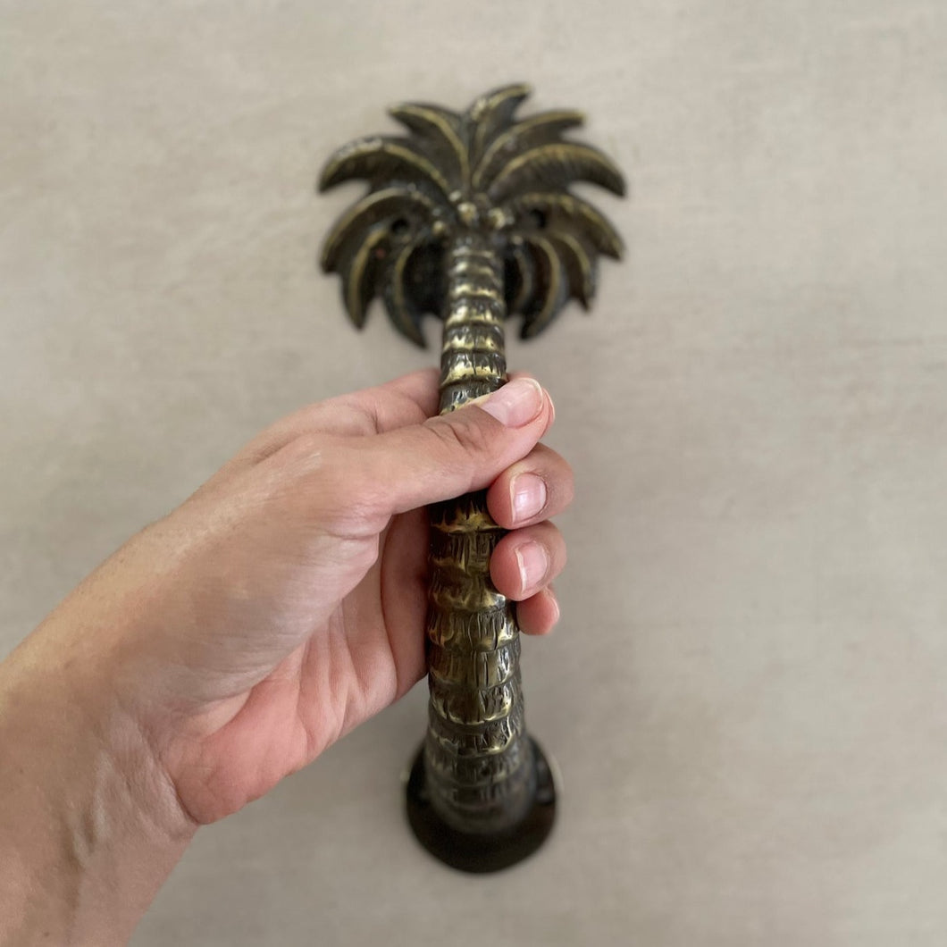 Twisted Palm Handle - Brass