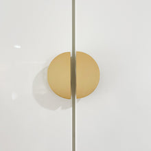 Load image into Gallery viewer, Byron Moon Pull - Satin Brass

