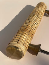 Load image into Gallery viewer, Sunny Rattan Handle - Brass
