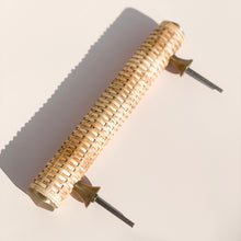 Load image into Gallery viewer, Sunny Rattan Handle - Brass
